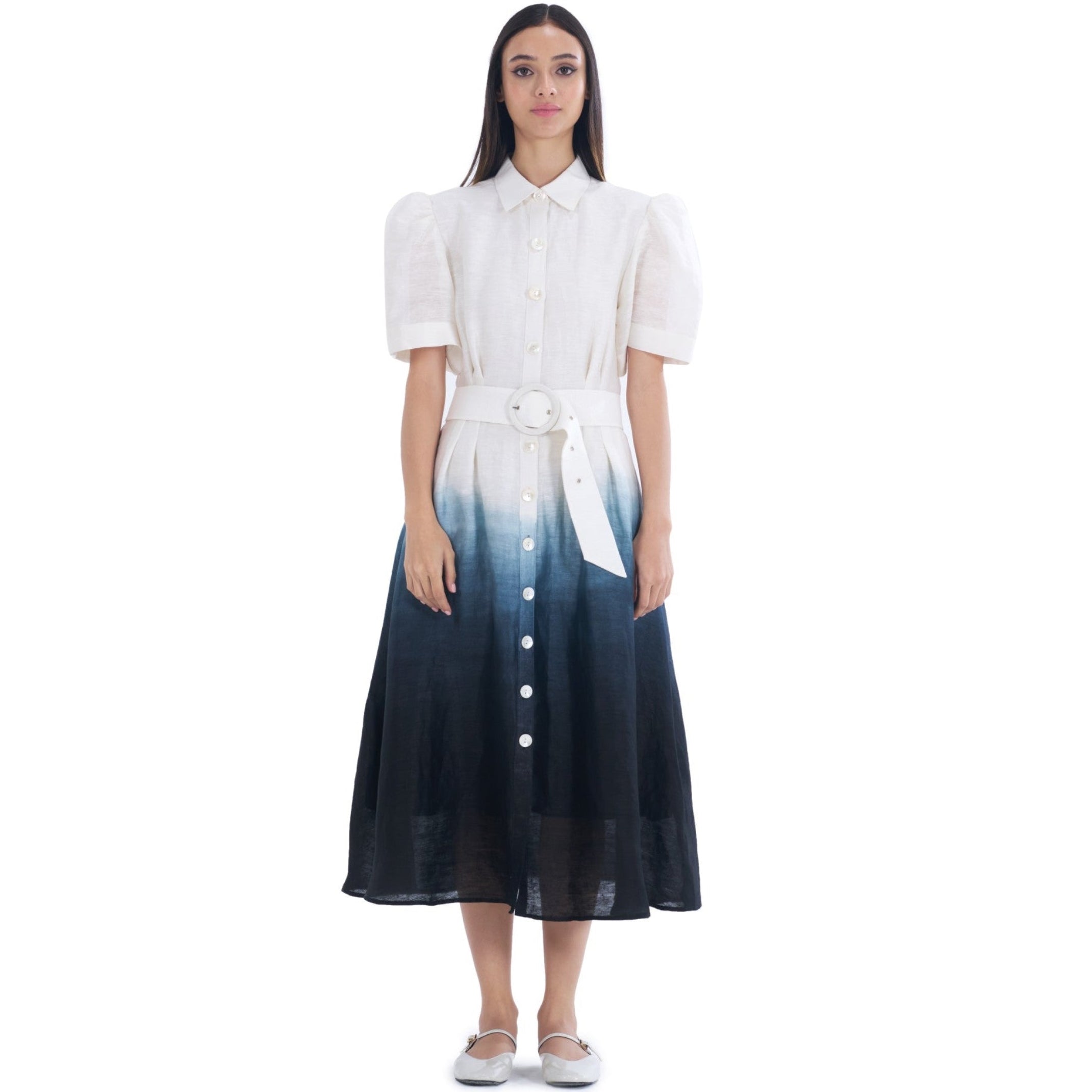 OMBRE SHIRT DRESS – Noie Noei NYC