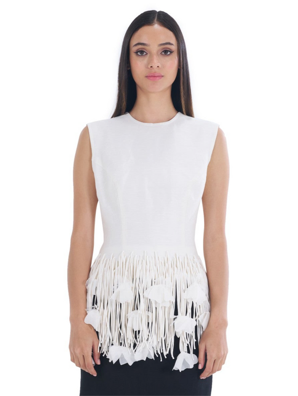 FLOWER CORD TOP