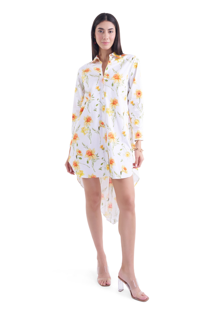 DAFFODIL SHIRT DRESS