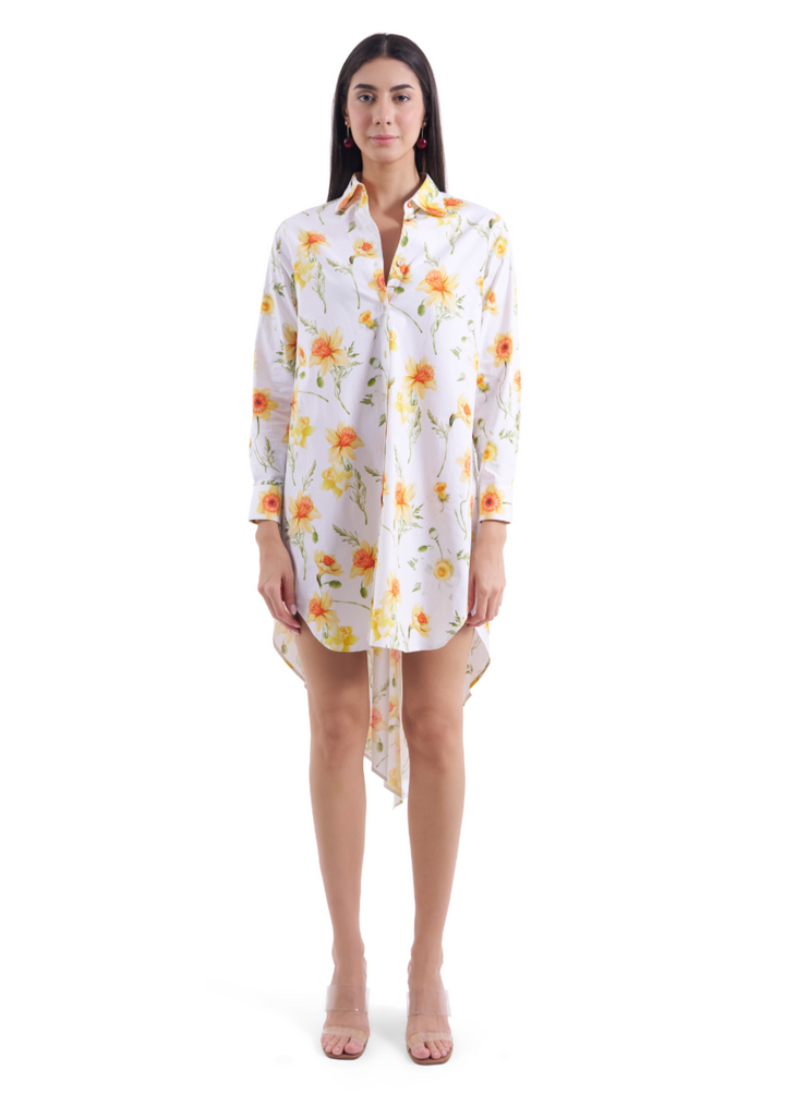 DAFFODIL SHIRT DRESS