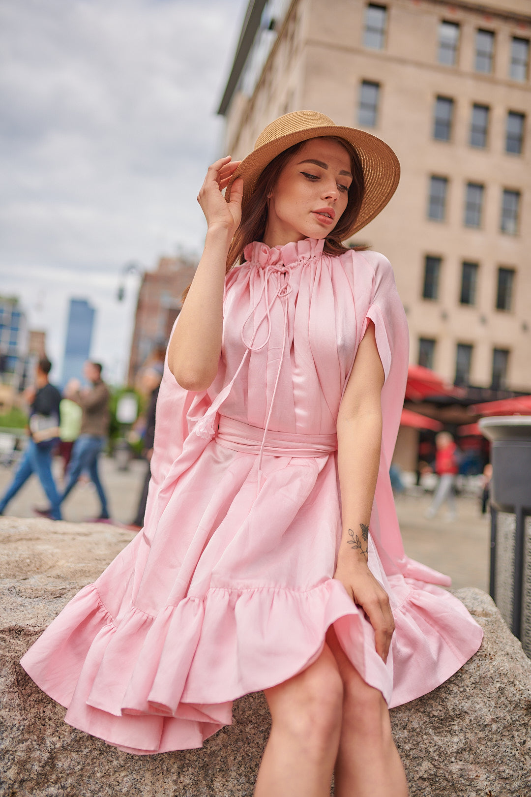 PINK CERULEAN DRESS