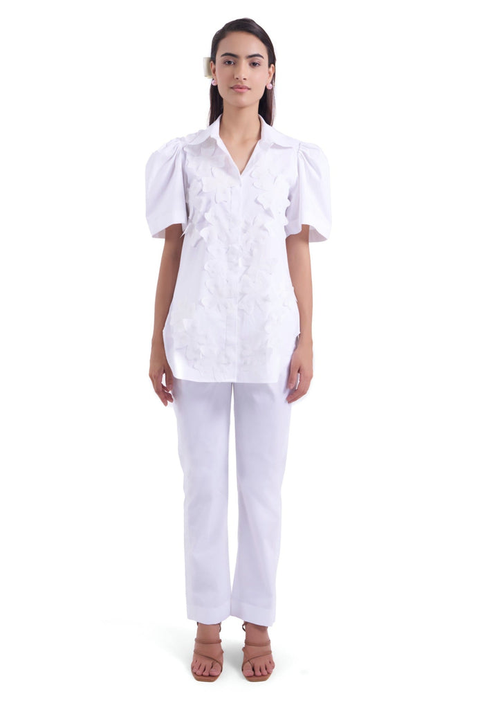 MAGNOLIA CO-ORD SET WHITE