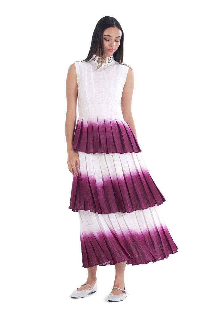 OMBRE TIER DRESS