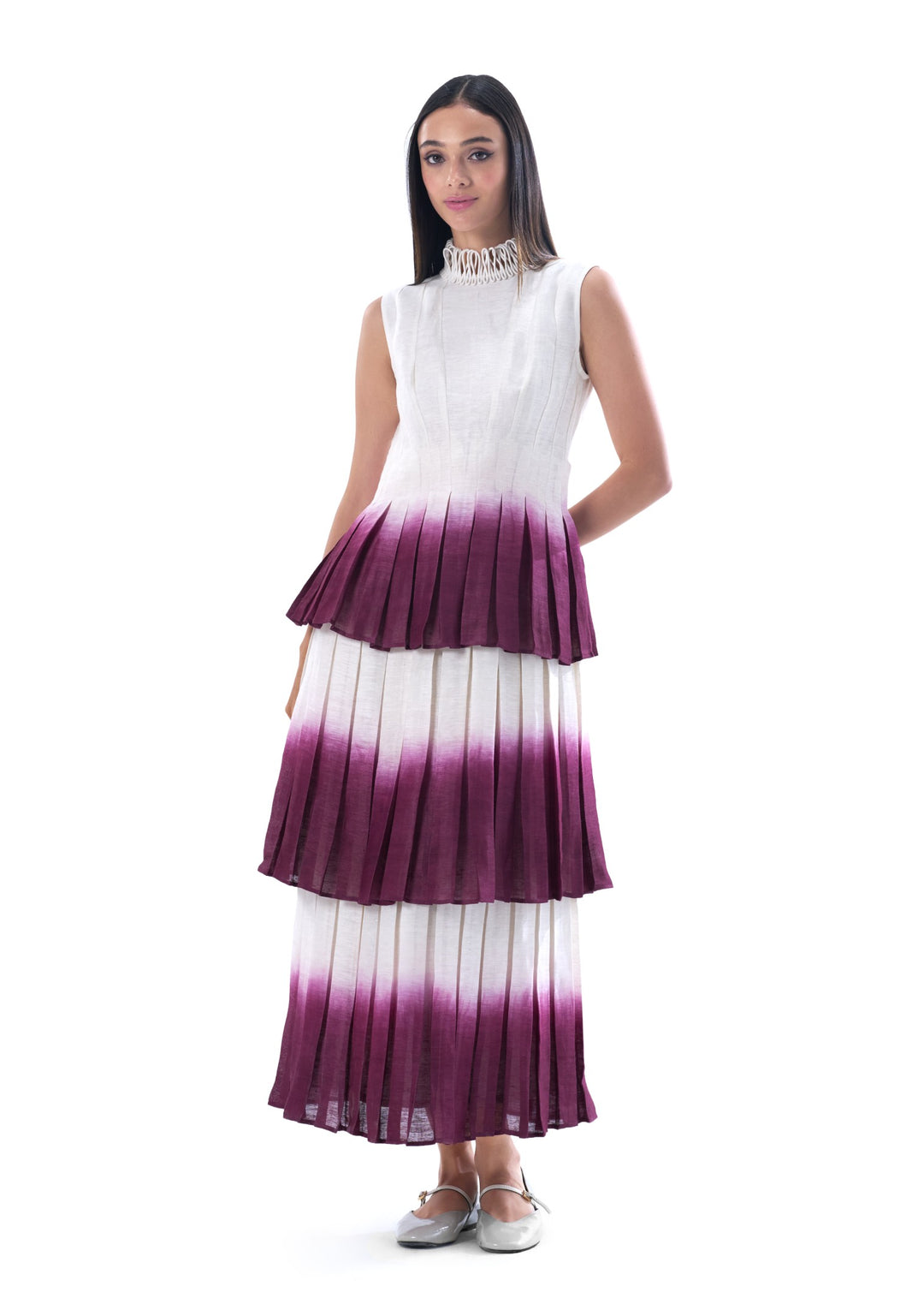 OMBRE TIER DRESS