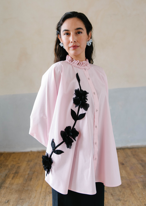 Blossom Cape Shirt