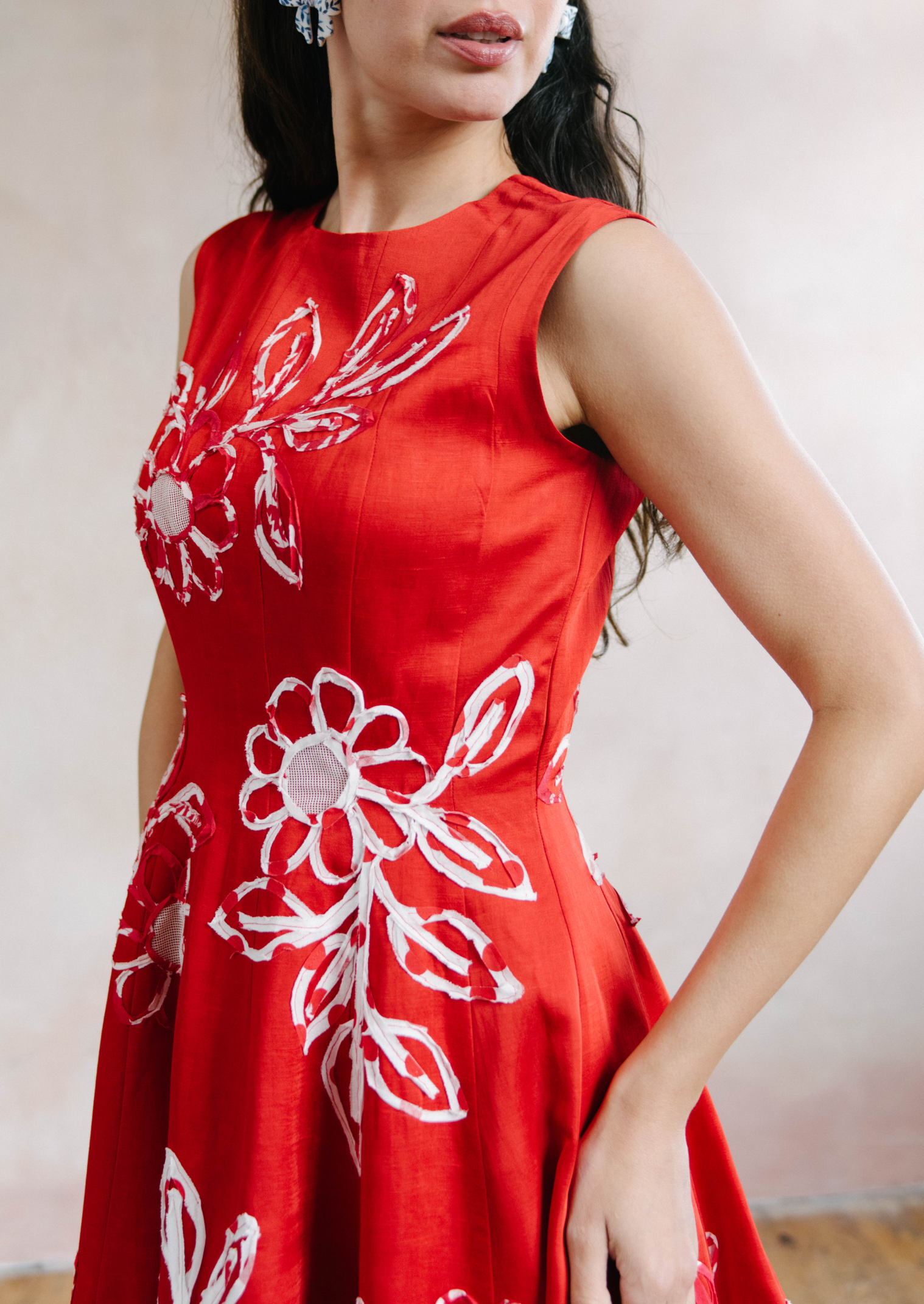 MOONLIGHT DRESS RED
