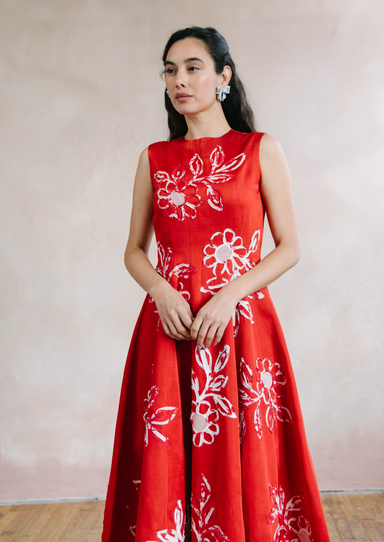 MOONLIGHT DRESS RED