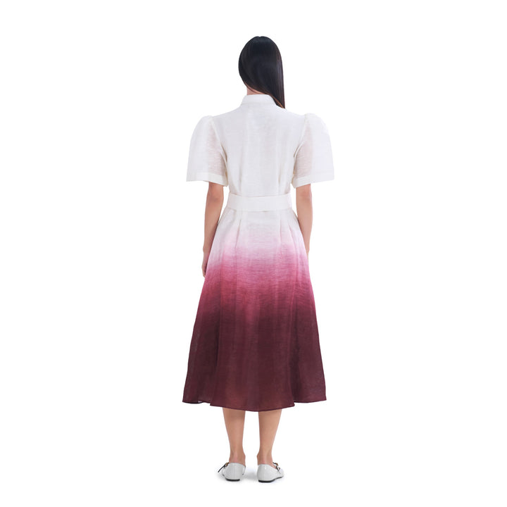 OMBRE SHIRT DRESS