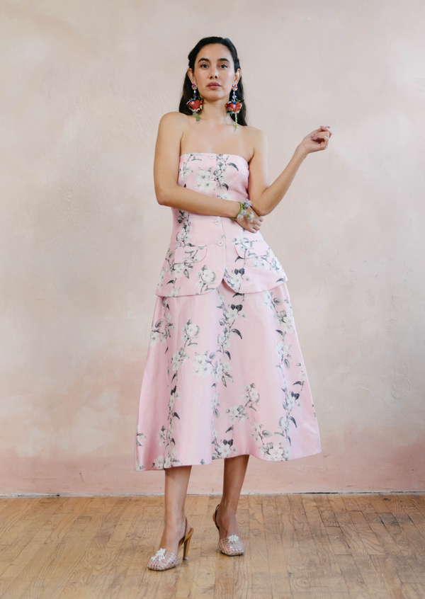 SAKURA A-LINE SKIRT PINK