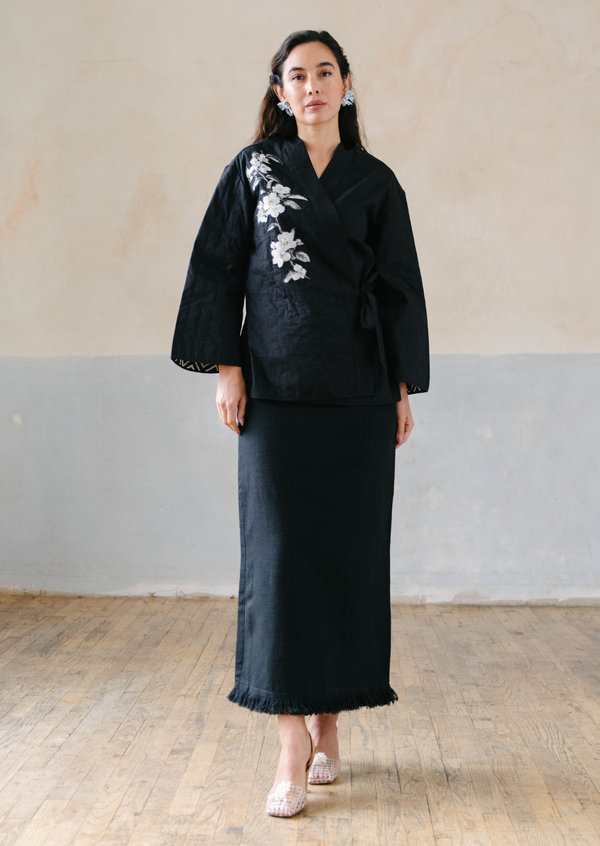 NOIR KIMONO JACKET