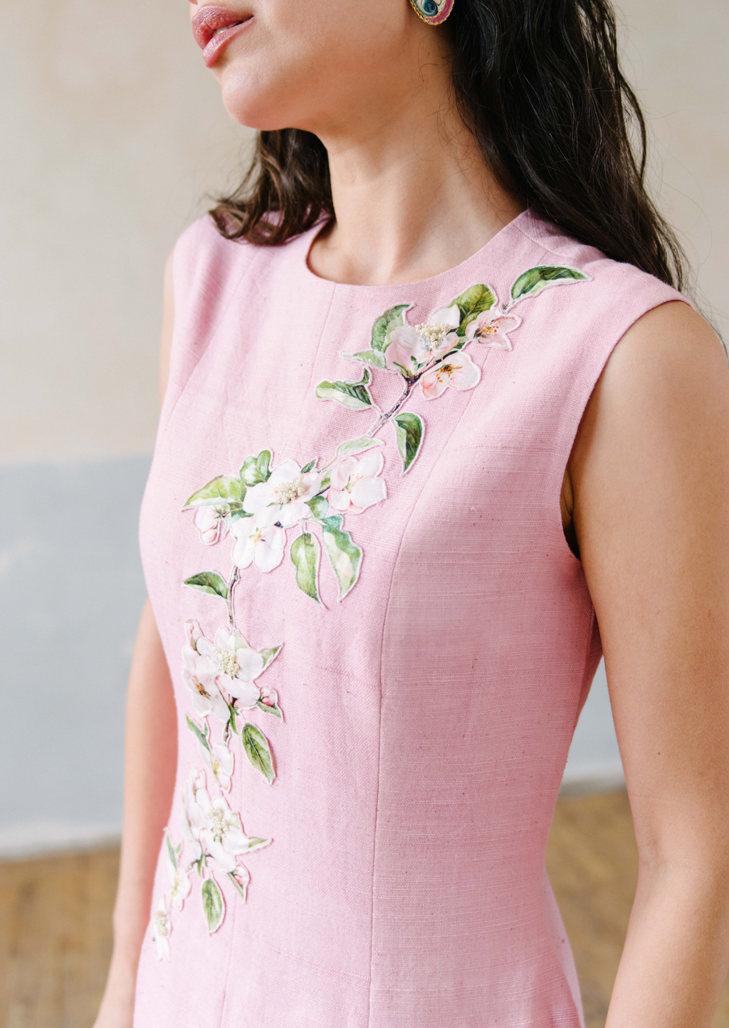 Sakura Mini Pleated Dress