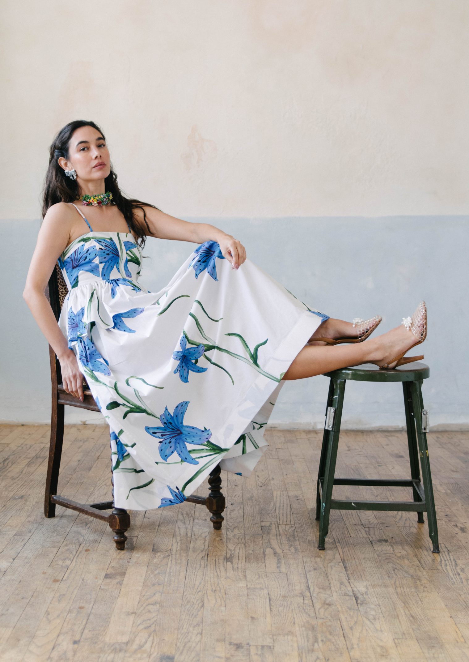 SAPPHIRE ULA DRESS