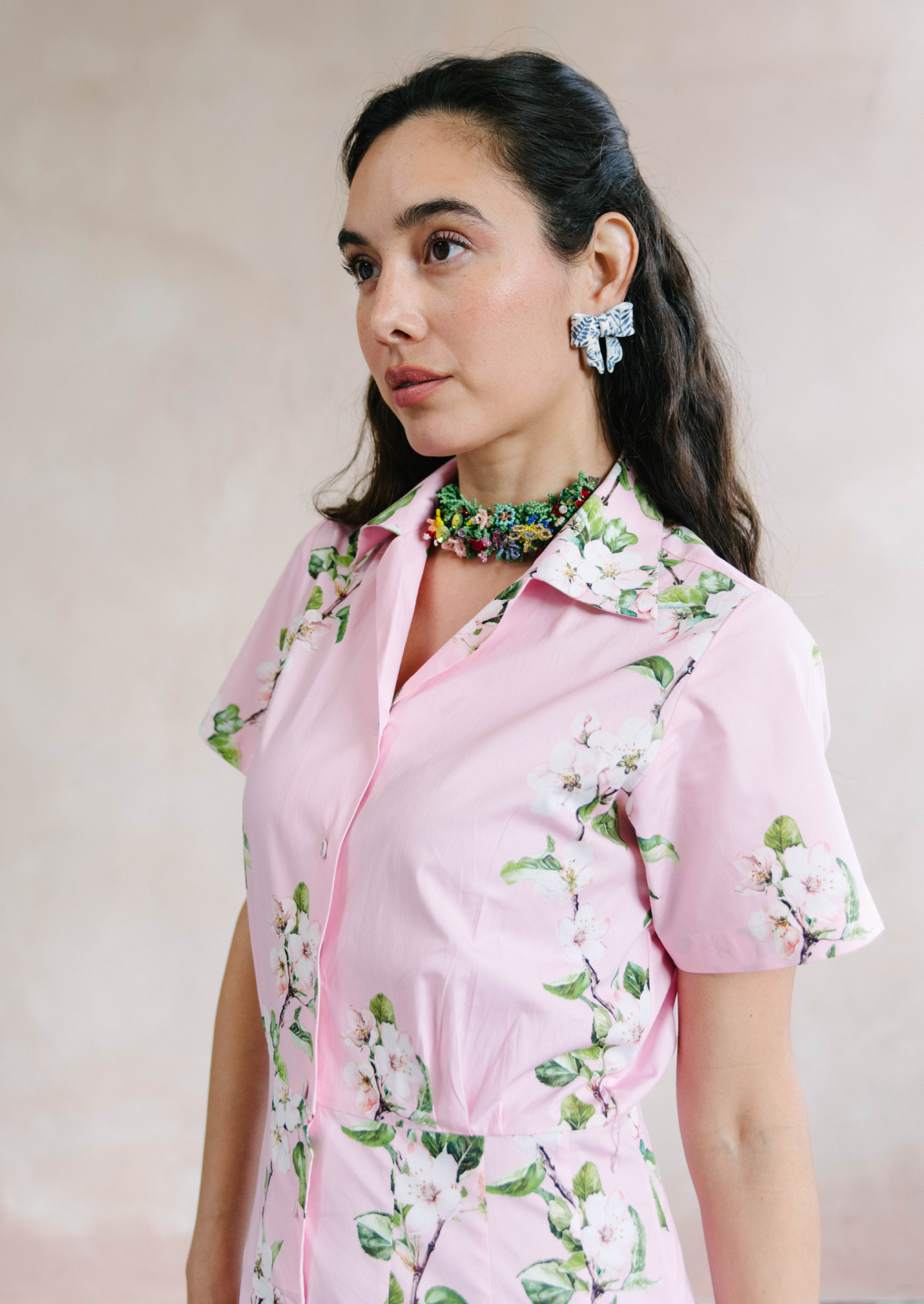 Cherry Shirtdress