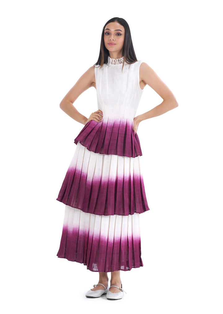 OMBRE TIER DRESS