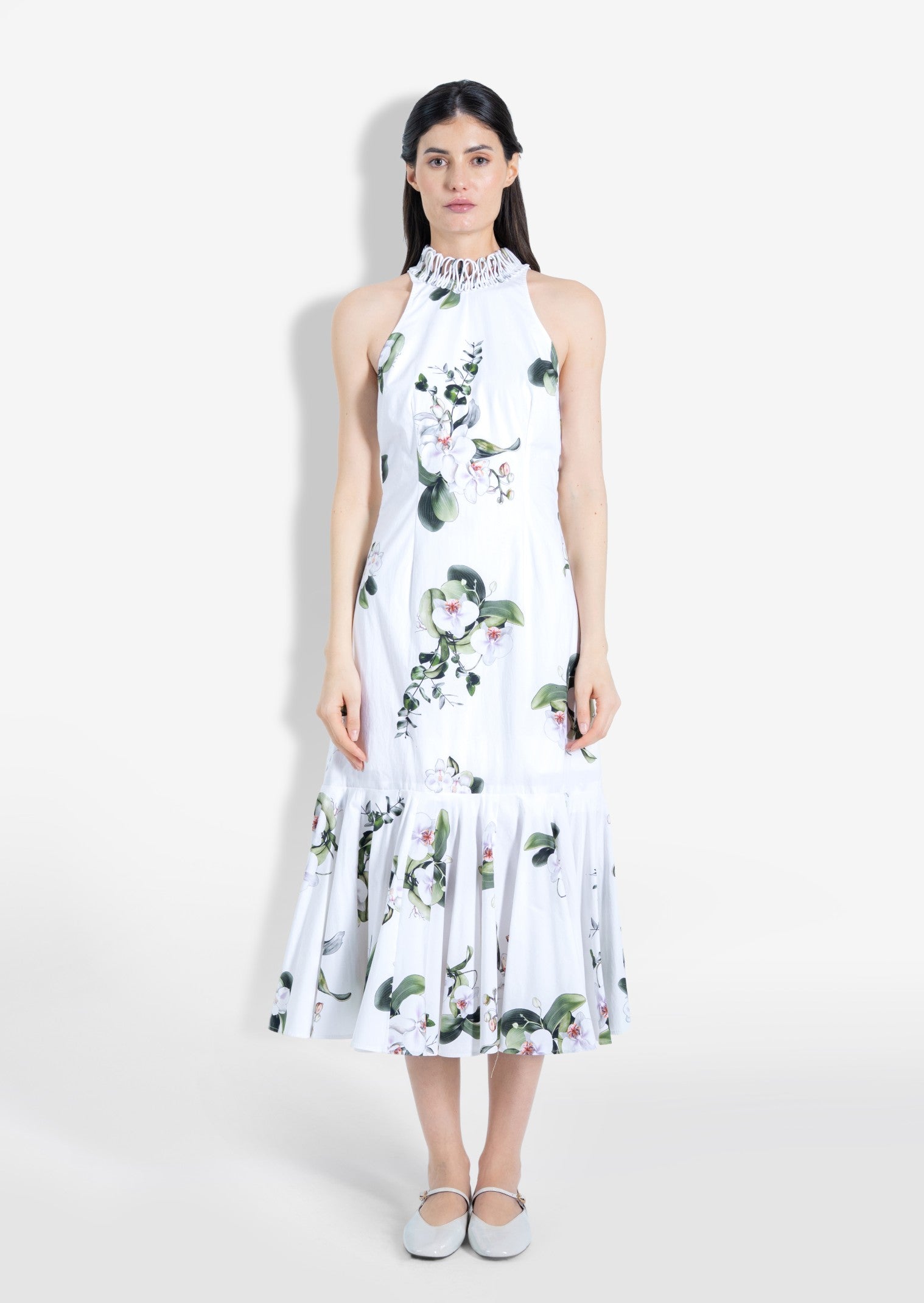 Orchid Midi Dress