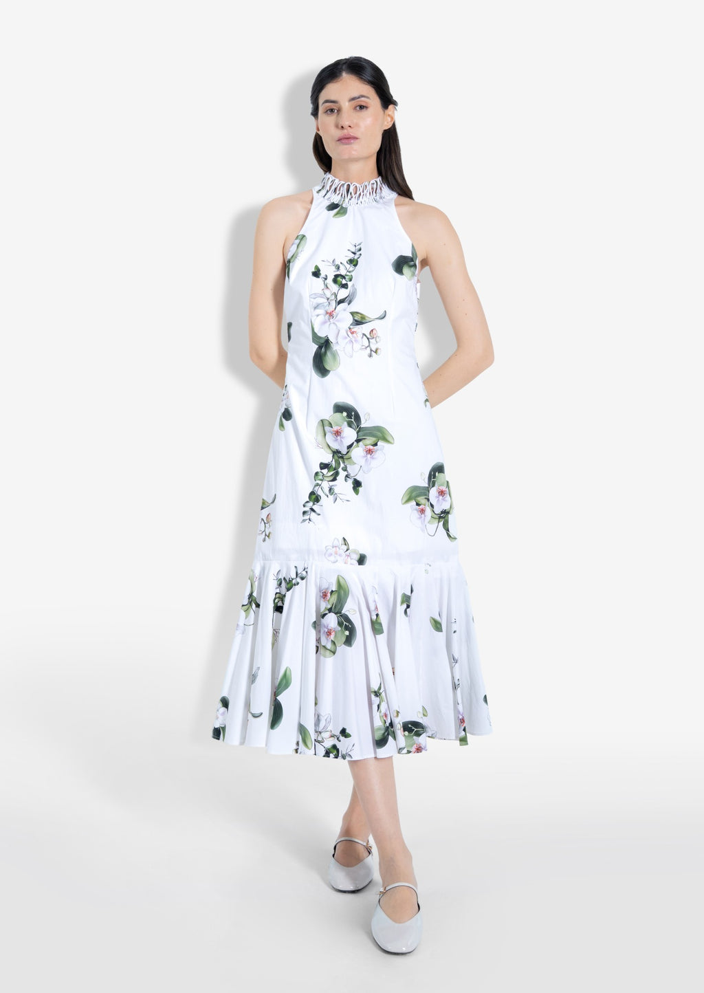 Orchid Midi Dress