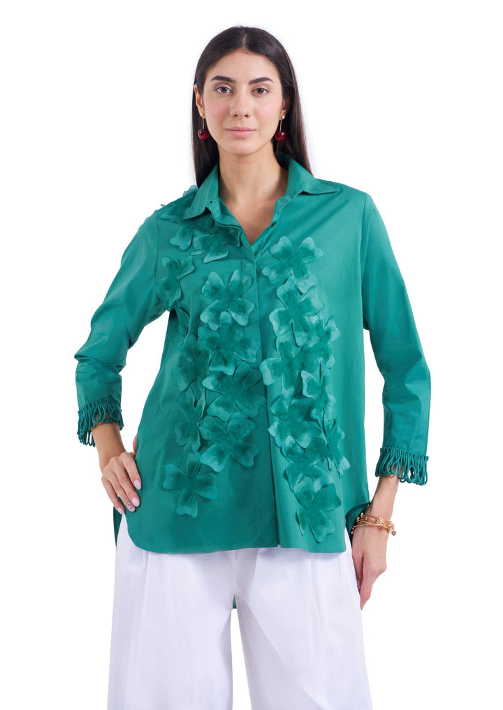 MAGNOLIA SHIRT MISTY FOREST