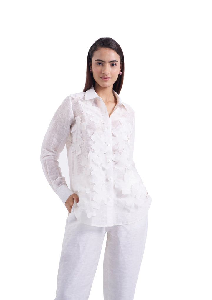 MAGNOLIA SHIRT WHITE