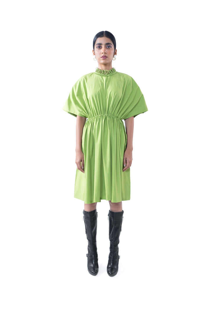 GREEN IRIS FREE STYLE DRESS