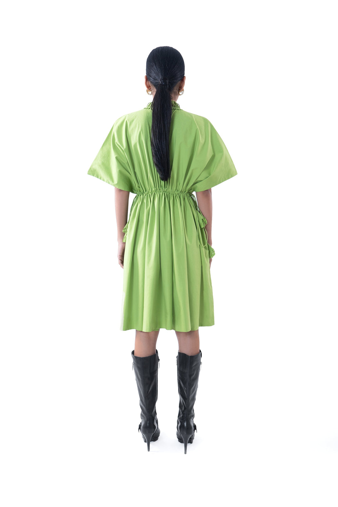 GREEN IRIS FREE STYLE DRESS