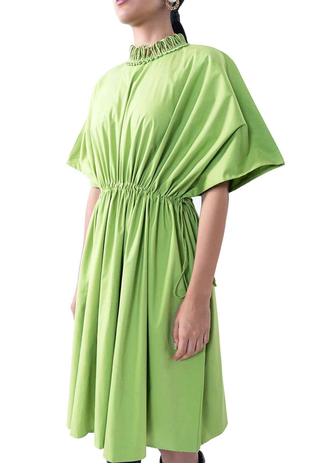 GREEN IRIS FREE STYLE DRESS