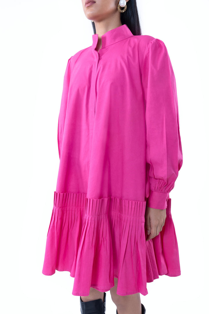 PINK VINCA DRESS