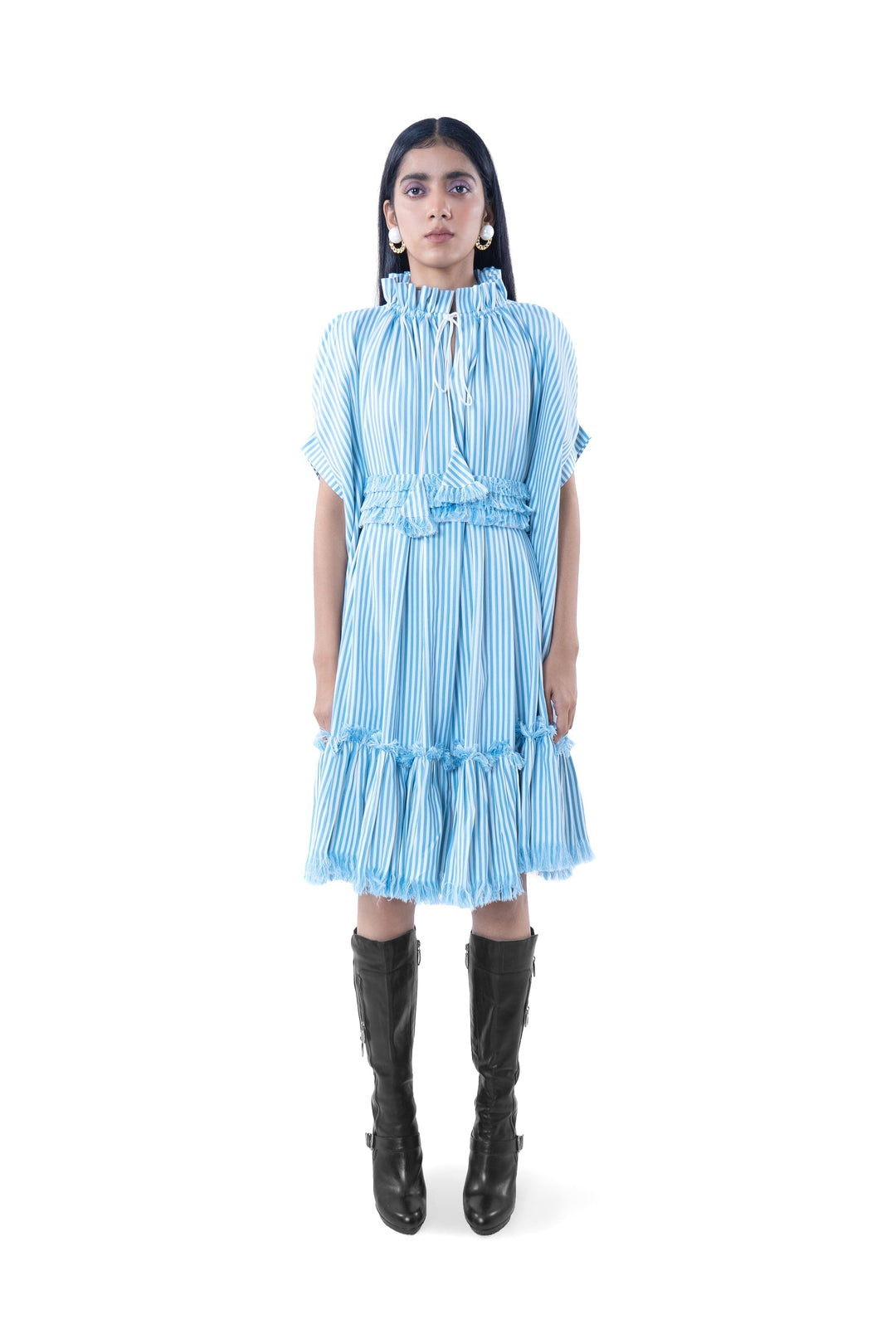 DENIM CERULEAN DRESS