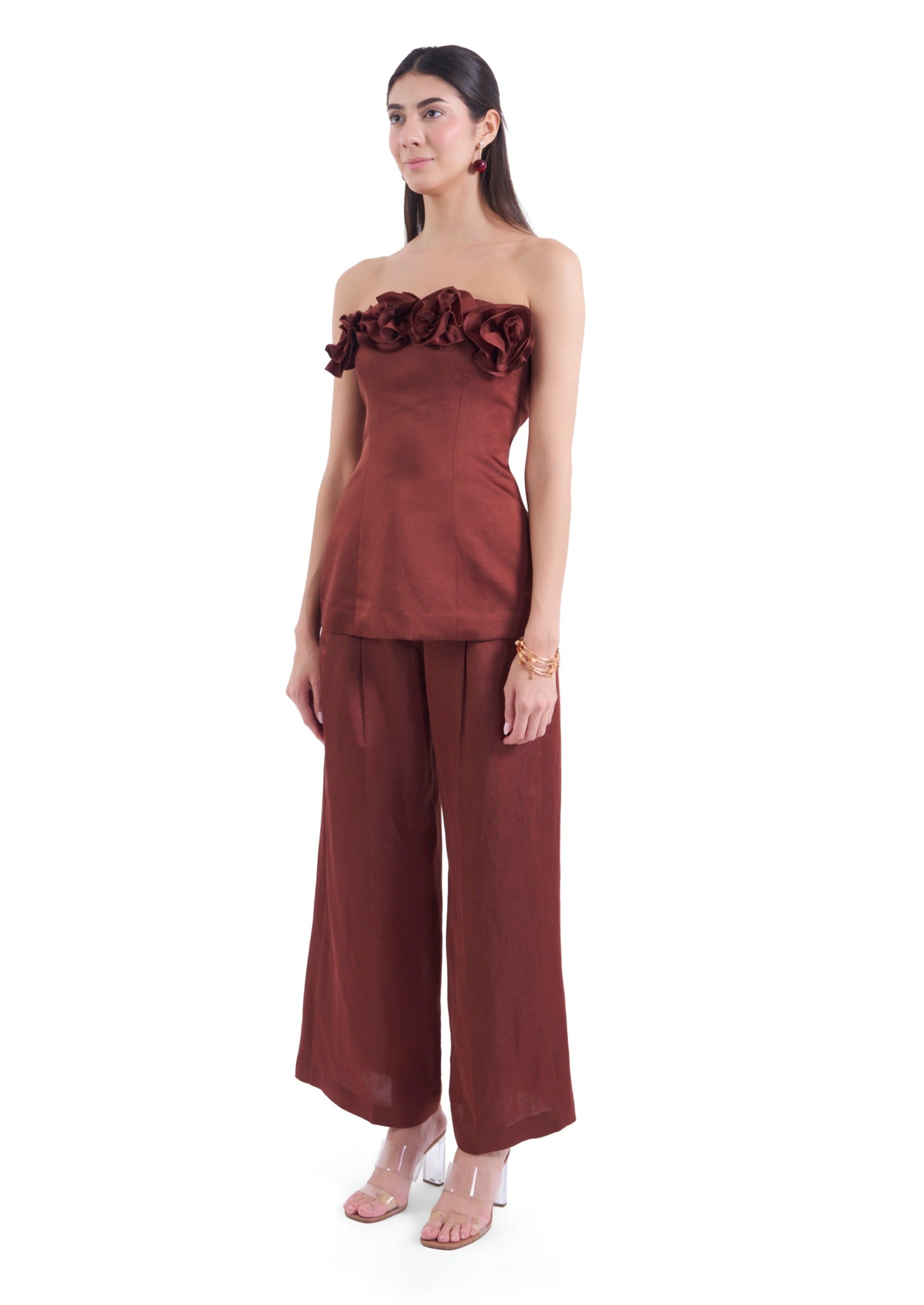 BUTTERCUP BUSTIER (BROWN)