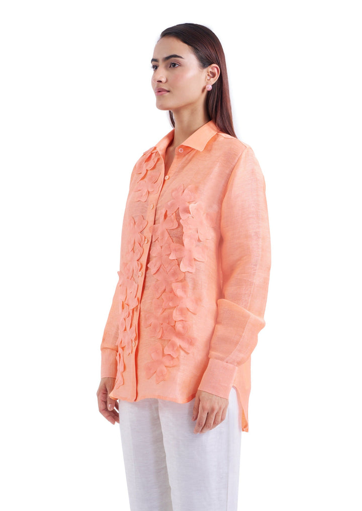 MAGNOLIA SHIRT CORAL