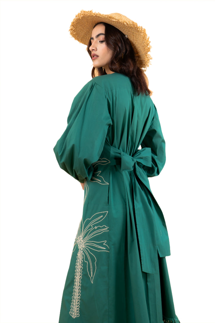 PALMERA DRESS- GREEN