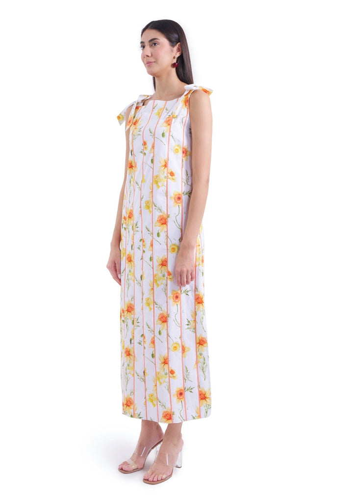 DAFFODIL STRIPE DRESS