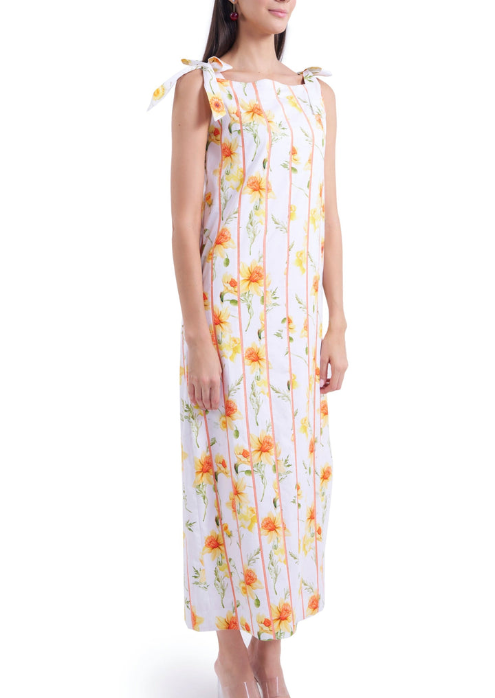 DAFFODIL STRIPE DRESS