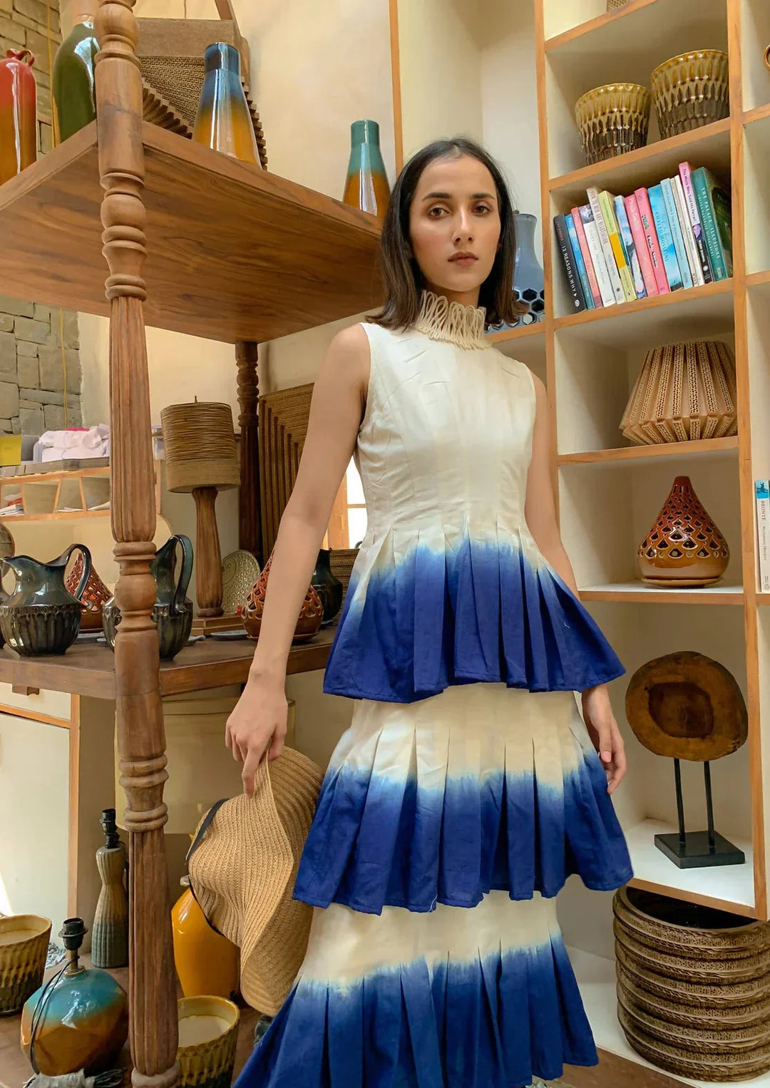 ワンピース ASPESI SS23 BELTED DRESS (2968_M21301024) AZURE – Noie Noei NYC