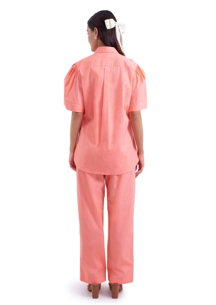 MAGNOLIA CO-ORD SET CORAL