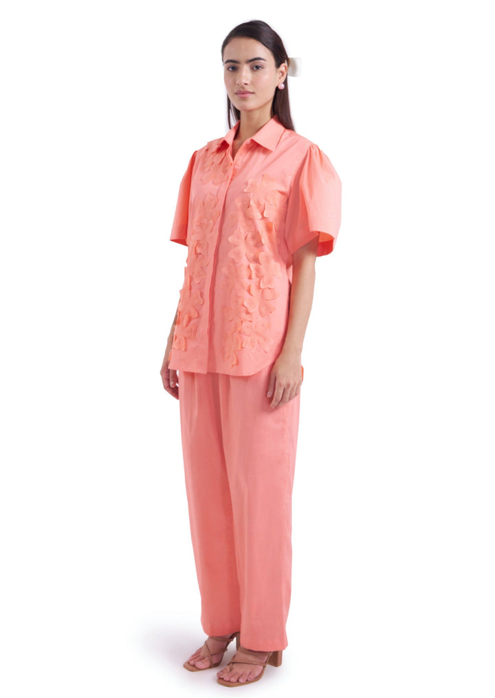 MAGNOLIA CO-ORD SET CORAL